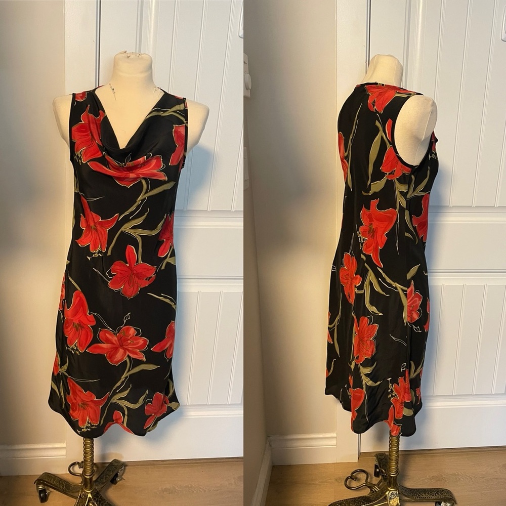 Vintage Jessica cowl neck dress 6